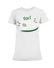 Don't Panic It's Organic Premium Fit Ladies Tee thumbnail