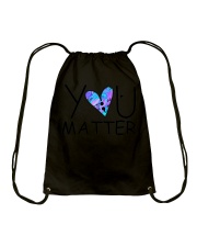 You Matters Suicide Prevention Awareness Drawstring Bag tile