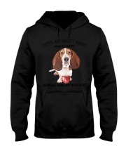 I Love Basset Hound Hooded Sweatshirt tile