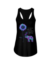 In a world where you can be anything be kind Suicide Prevention Ladies Flowy Tank tile