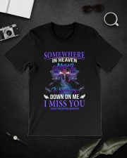 Suicide Prevention Awareness Somewhere in Heaven Myself Classic T-Shirt lifestyle-mens-crewneck-front-16