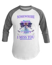 Suicide Prevention Awareness Somewhere in Heaven Myself Baseball Tee tile