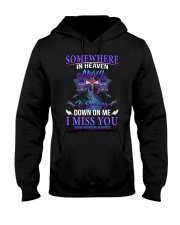 Suicide Prevention Awareness Somewhere in Heaven Myself Hooded Sweatshirt tile
