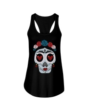 Dia De Los Mexican Ladies Flowy Tank tile