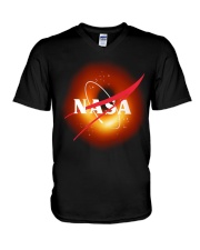 black hole V-Neck T-Shirt thumbnail