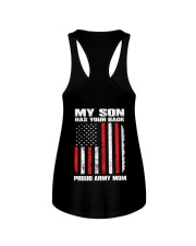 My Son has your back Ladies Flowy Tank thumbnail