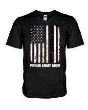 Red Friday - Army mom V-Neck T-Shirt thumbnail
