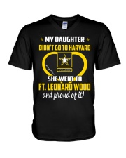 Army Mom - Daughter V-Neck T-Shirt thumbnail