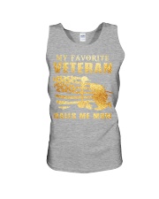 My Favorite veteran Unisex Tank thumbnail