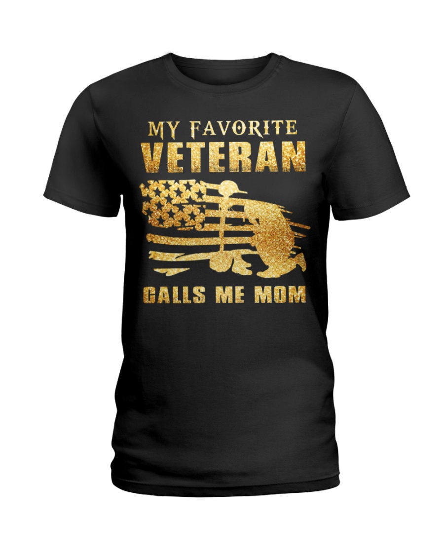 My Favorite veteran Ladies T-Shirt
