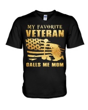 My Favorite veteran V-Neck T-Shirt thumbnail