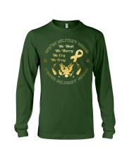 Proud Army Mom - We Pray Long Sleeve Tee thumbnail