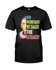 Ruth Bader Ginsburg on Wednesdays T-shirt Classic T-Shirt thumbnail