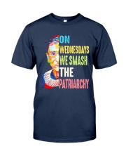 Ruth Bader Ginsburg on Wednesdays T-shirt Classic T-Shirt front