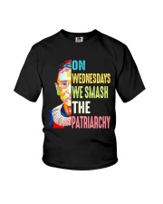 Ruth Bader Ginsburg on Wednesdays T-shirt Youth T-Shirt thumbnail