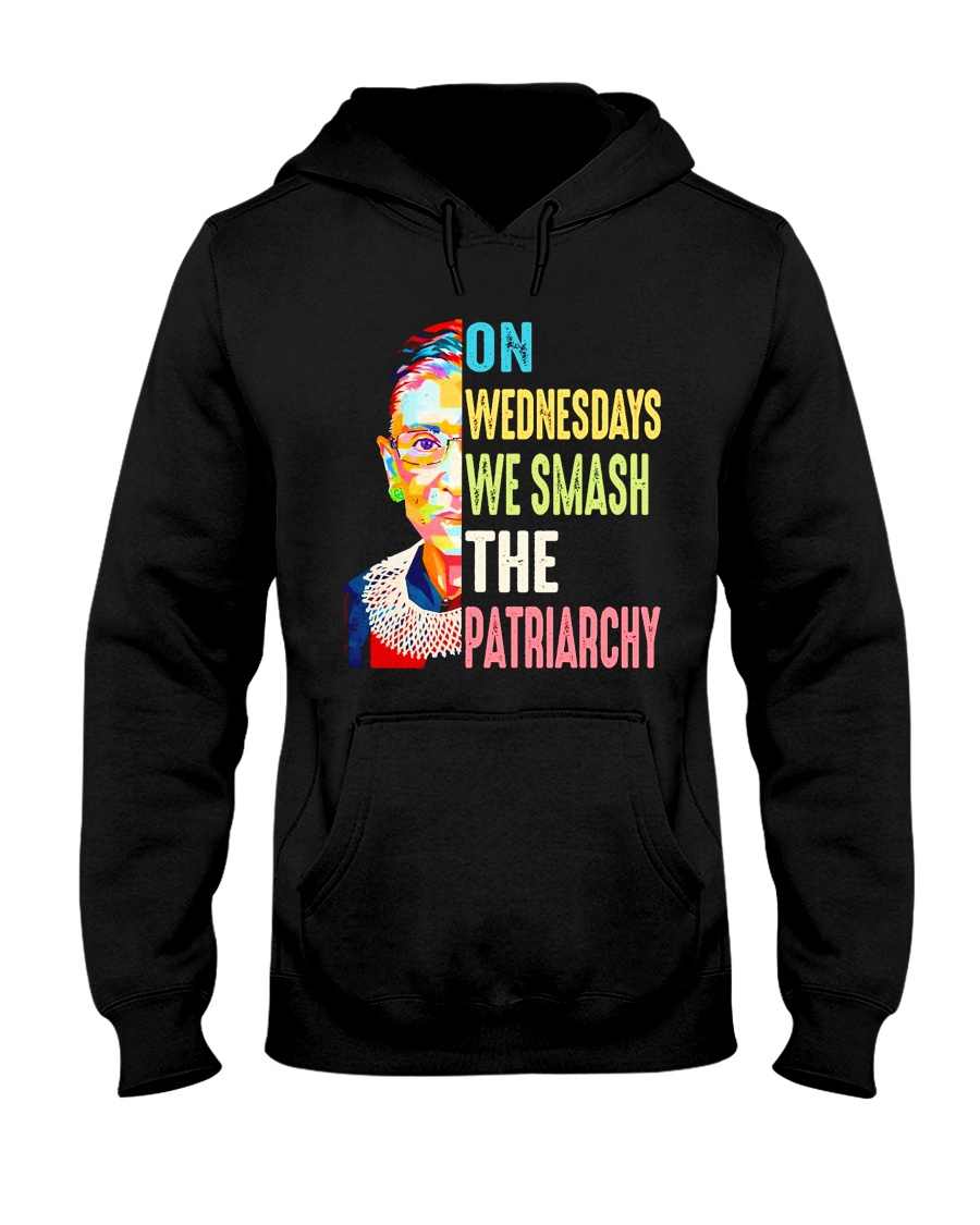 Ruth Bader Ginsburg on Wednesdays T-shirt Hooded Sweatshirt