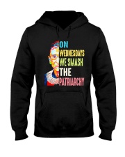 Ruth Bader Ginsburg on Wednesdays T-shirt Hooded Sweatshirt thumbnail