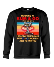 Working at kum T-shirt Crewneck Sweatshirt thumbnail