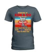 Working at kum T-shirt Ladies T-Shirt thumbnail