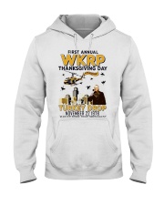 First annual WKRP thanksgiving day T Shirt Hooded Sweatshirt thumbnail