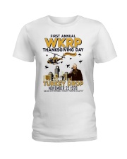 First annual WKRP thanksgiving day T Shirt Ladies T-Shirt thumbnail