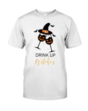 Halloween drink up witches shirt Classic T-Shirt thumbnail