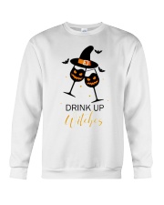 Halloween drink up witches shirt Crewneck Sweatshirt thumbnail