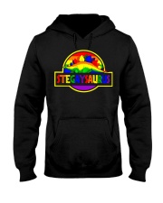 LGBT Stegaysaurus shirt Hooded Sweatshirt thumbnail