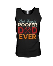Best Freakin' Roofer Dad Ever Unisex Tank thumbnail