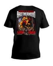 Service To Others Broherhood Always Ready V-Neck T-Shirt tile