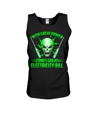 Electrician Power Unisex Tank tile