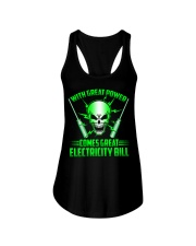Electrician Power Ladies Flowy Tank tile