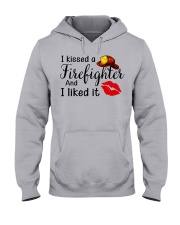 I Kissed A Firefighter And I Liked It Hooded Sweatshirt thumbnail
