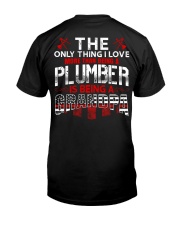 Plumber Is Being A Grandpa Premium Fit Mens Tee tile