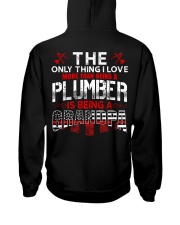 Plumber Is Being A Grandpa Hooded Sweatshirt tile