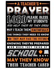 A Teacher's Prayer Poster 11x17 Poster front