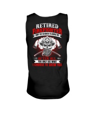 Retired firefighter Don't be so quick to judge Unisex Tank thumbnail