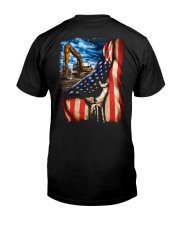 Heavy Equipment Operator Flag Premium Fit Mens Tee thumbnail