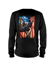 Heavy Equipment Operator Flag Long Sleeve Tee thumbnail