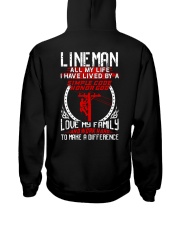 Linema All my life I have lived by a simple code Hooded Sweatshirt thumbnail