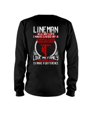 Linema All my life I have lived by a simple code Long Sleeve Tee thumbnail