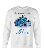 In November We Wear Blue Nurse Crewneck Sweatshirt thumbnail