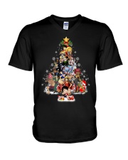 Funny christmas shirt V-Neck T-Shirt tile