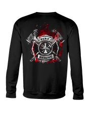 Firefighter Fire Rescue Crewneck Sweatshirt thumbnail