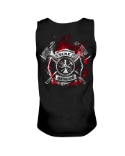 Firefighter Fire Rescue Unisex Tank thumbnail
