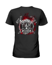 Firefighter Fire Rescue Ladies T-Shirt thumbnail