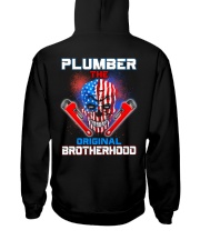 Plumber The Original Brotherhood Hooded Sweatshirt thumbnail