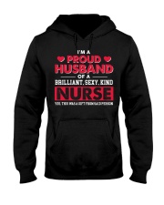 I'm A Proud Husband Nurse Hooded Sweatshirt tile