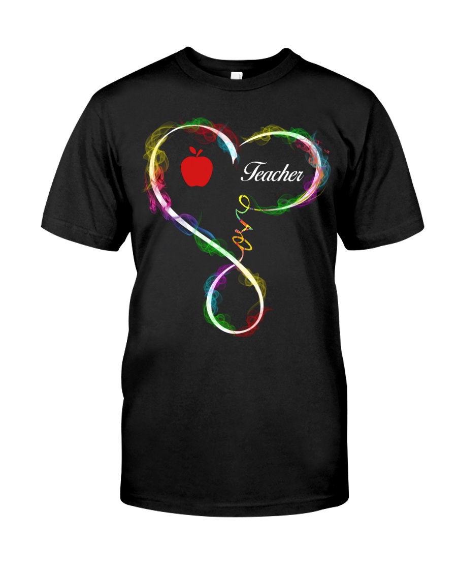 Heart Teacher Shirt Classic T-Shirt