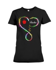 Heart Teacher Shirt Premium Fit Ladies Tee thumbnail